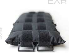 CAP Barbell Adjustable Ankle Weights |10-20lb Pair | Black - White - View 4