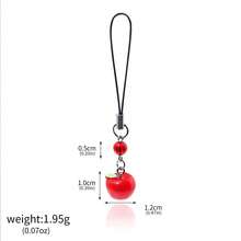 Mặt dây chuyền túi hình quả táo đỏ tình yêu và không gian sâu thẳm thời trang dây đeo điện thoại di động hình trái cây dễ thương cho nam và nữ phụ kiện tiệc tùng quà tặng tốt nhất cho bạn bè và gia đình, móc khóa cặp đôi, mặt dây chuyền túi xách, dây đeo điện thoại di động, mặt dây chuyền túi hoa hồng đỏ quạ đen hạt thời trang dây đeo điện thoại di động hình động vật dễ thương - Nhiều màu - Xem 13