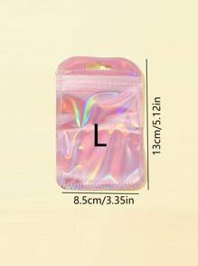 10/30/100pcs Transparent Resealable Jewelry Bags With Ziplock,Anti-Oxidation,Prevents Tarnishing,For Storing Earrings, Necklaces, Jewelry, Small Gift, Accessory Party Favor Pouches