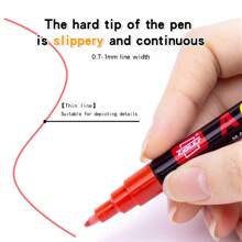 240 colores de marcadores acrílicos de punta fina con sistema de presión, para aprender pintura profesional, dibujo, ganchillo y marcado de bordes. Bolígrafos para dibujo de líneas de 0.7-1.0mm, impermeables y apilables. Graffiti DIY, colorear en vidrio/piedra/zapatos/plástico, excelente para volver al colegio