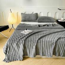 Couverture en sherpa épais et super doux à carreaux + sac-cadeau non tissé de haute qualité (sans housse de coussin ni insert) - Doux, chaud et confortable, convient pour le canapé, le lit, le bureau, les voyages, la randonnée et la pêche - Cadeau multifonctionnel utilisable toute l'année, cadeau de Noël, lavable en machine