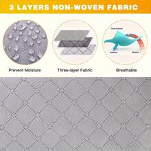 3 件套被子收纳袋，可折叠大容量无纺布收纳袋，适用于家居、衣柜、床下、杂物间整理和搬家