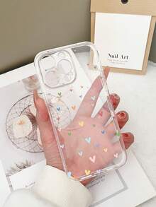 1个心形TPU彩绘手机壳