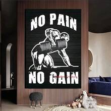 1 件/3 件墙壁艺术海报可选框架健身房激发肌肉、男性健身、力量、杠铃艺术海报帆布画墙壁印刷画适合家庭健身房装饰 - 彩色 - 查看 7