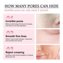 Pore Invisible Primer Stick, Brightening Skin Tone, Concealing Blemishes And Acne Marks, Softening And Preparing The Skin Before Makeup,Magical Pore Eraser Waterproof Face Primer Stick,Blur Stick Primer For Face, Invisible Pore Primer Stick - Multicolor - View 8