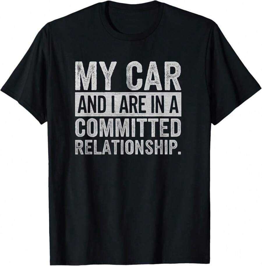Vintage Mecic Car Lover, Funny Car Guy, Hot Rod T-Shirt&TR Gifts For Mom - Black - View 1