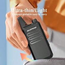 Baofeng 宝峰4个装BF-T20迷你对讲机2W便携式USB充电4个装双向无线电升级狩猎玩具 - BF-T20-4PCS - 查看 3