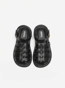 Annil Zapatos para niños, sandalias deportivas para niñas, zapatos de princesa para primavera y verano, zapatos romanos de suela blanda para uso exterior
