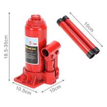5 Tonne Bottle Jack - Portable Heavy Duty Car Lift For Cars, Trucks And Trailers Compact Design With High Lifting Capacity Ideal For Repairs And Maintenance - Red - View 2