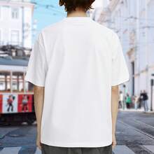 1 Paquete de Camiseta para Hombre Meme Soy Solo un Gato Tranquilo Gato Fresco con Café por Volcano Camiseta para hombre - Blanco - Ver 2