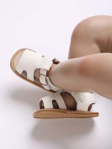 新生儿软底凉鞋，橡胶底，舒适婴儿学步鞋，0-1岁，夏季