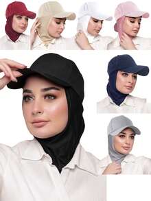 1pc Baseball Cap With Liner, Versatile Hat Headband, Suitable For Daily Wear - A - View 1