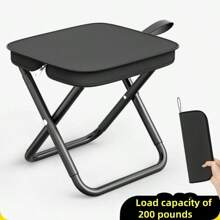 Portable Folding Camping Stool, Lightweight & Travel-Friendly Chair For Camping, Fishing, Commuting, Queuing Outdoor Activities
