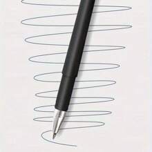 12/24 Stücke 0,5 mm schwarze Kugelschreiber für den Bürogebrauch, Unterschriftsstifte für den Geschäftsgebrauch, Kugelschreiber mit hochwertiger Tinte, geschmeidiges Schreiben, Gel-Kugelschreiber für das Büro/Prüfungen, Kugelschreiber als Schulbedarf, Schulanfang