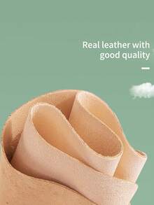 1 双女士自粘尖头高跟鞋鞋垫，超薄软底垫，舒适透气防臭 - 米色 - 查看 5