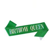 1pc Birthday Sash Ribbon Birthday Queen Double Cloth Material Shining Birthday Headbands Birthday Sash With Pin Happy Birthday Sash Ribbon For Birthday Party Hot Print Magic Font - Multicolor - View 27