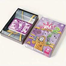 Virus - “策略天才”最受欢迎的多人卡牌游戏 - 提供英语、法语、西班牙语版本 - 非常适合家庭聚会、派对、万圣节、圣诞节礼物 - 彩色 - 查看 13