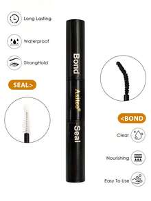 Asiteo 1 Pair 5ml+5ml Dual-Ended Eyelash Glue, Eyelash Cluster Adhesive Sealant, Suitable For DIY Eyelash Extension, Waterproof & Long-Lasting - Multicolor - View 9