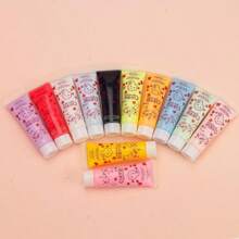 1 set 15 ml Set de lipici pentru frișcă - Elemente esențiale de artizanat vibrante pentru decorațiuni de bricolaj și proiecte de artă - Perfect pentru meșteșuguri și decorare