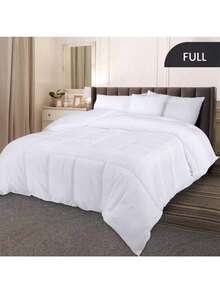 [Available In All Seasons]Utopia Bedding Lightweight Comforter,Breathable Queen Down Comforter, Cozy Duvet Queen Size Insert, White Queen Comforter Winter Best Hig - 白色 - 查看 7