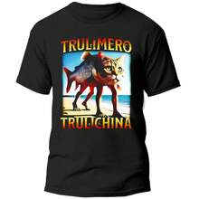 Playera, BrainRot Italiano – "Trulimero Trulichina" - Negro - Ver 1