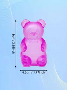 1PC NeeDoh Gummy Bear Fidget Toy – Jelly Texture, Sensory Toys For Autism,Slow Rebound Stress Relief Toy For Kids, Party Favors