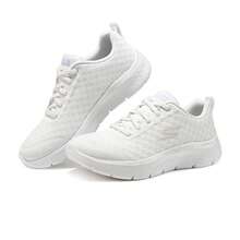 Skechers Go Walk Flex Women's Fashion Versatile Casual Breathable Walking Shoes 124831 - White - View 1