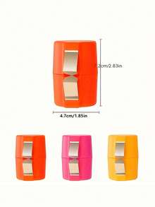 红色/橙色/粉色 Kitchen Craft 2025 开蛋器，煮蛋器，手动不锈钢蛋壳破碎器。鸡蛋块分离器，手持式蛋壳破碎工具，适用于烹饪服务。鸡蛋壳去除器