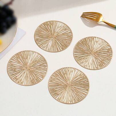 2/16 Pieces - Geometric Patterned Coasters - The Perfect Choice For Home And Restaurant Tabletop Decoration, The Ideal Gift For Holiday Parties
