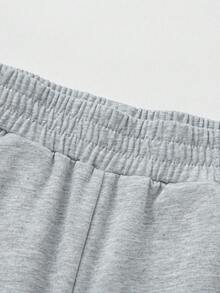 Balabala Children's Short Sleeve Set 2025 New Boys' Summer Two Pieces Set Quick-Dry Lightweight Casual - Blue-gray Tone - View 5