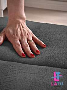 Blanket Duvet Quilt And Blanket Double Queen Size Double Sided Blanket And Sherpa Sheepskin - 灰色毯子 - 查看 3