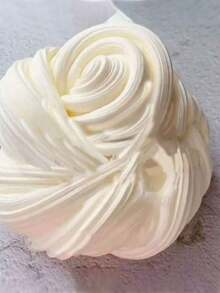 1瓶110毫升泡泡糖香味水晶粘土，减压玩具，圣诞礼物；1瓶星空蓝水晶史莱姆，蓬松弹力减压玩具；1瓶超柔软黄油史莱姆，带棒棒糖和冰淇淋装饰，香味派对礼品史莱姆