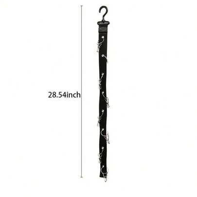 Organizador de almacenamiento de gorras de béisbol con clips, ocho clips, puede contener 16 gorras, perchero para gorras, perchero de almacenamiento de gorras