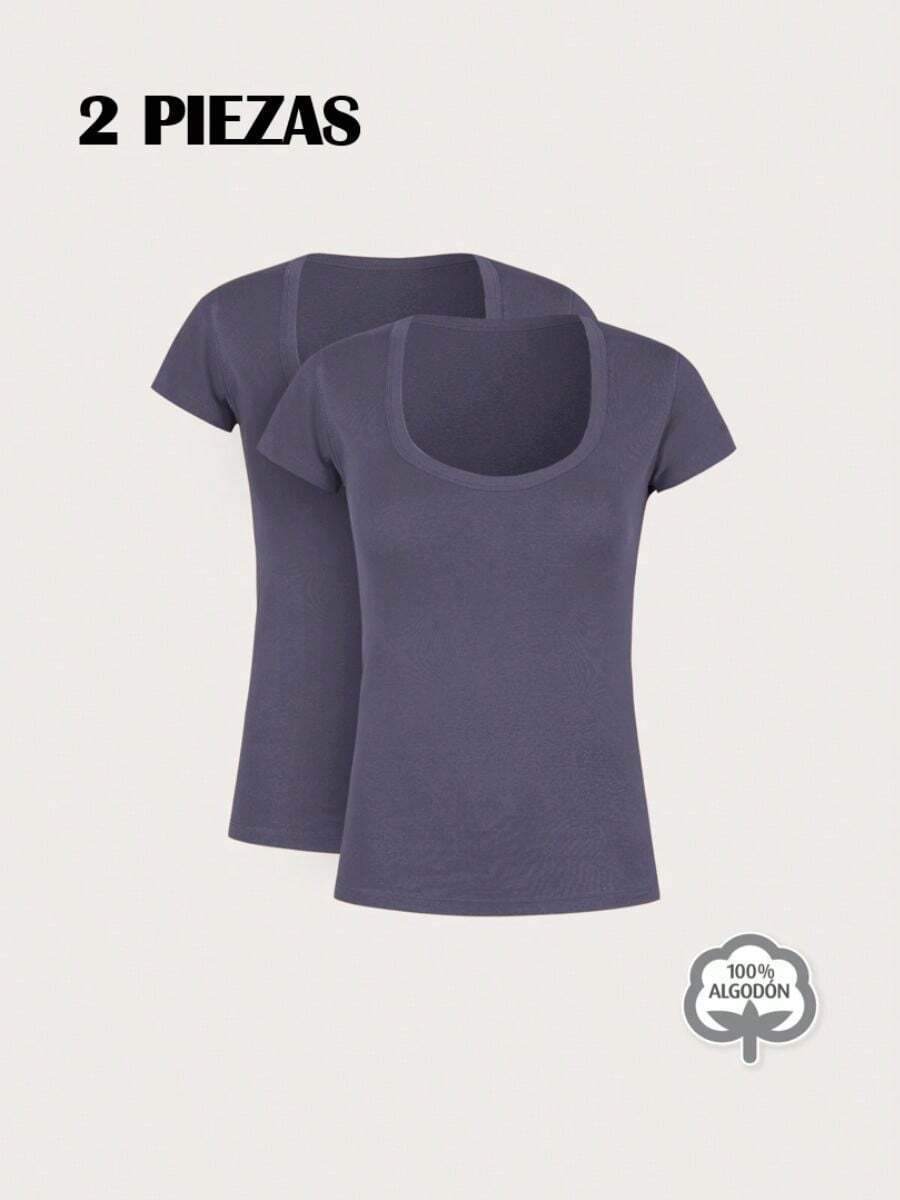 Women T-Shirts - Cadet Blue - View 1