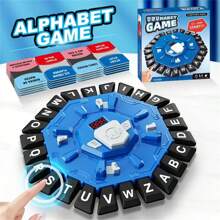 Juego de mesa giratorio español, 2 modos - Respuesta de 10 segundos y modo bomba, juego interactivo ágil en grupo, 36 escenas hilarantes y temporizador, juego de estrategia de construcción de palabras, ideal para familia, trabajo en equipo, al aire libre, Navidad, cumpleaños, regalo de Año Nuevo