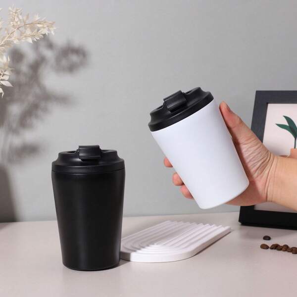 Kaffee-Reisebecher aus Edelstahl mit Vakuumisolierung für kalte und heiße Getränke, Isolierbecher für Zuhause, Büro, Outdoor-Aktivitäten