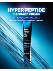 WELLAGE Hyper Peptide Bandage Cream 50ml/ 1.69 Oz - High-Peptide With Hypoallergenic Salmon DNA PDRN Panthenol Ceramide, Advanced Anti-Aging Korean Face Cream, Pore Elasticity, Plumping, Evens Texture - Hyper Peptide Bandage Cream 50ml/ 1.69 oz - View 1