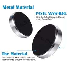 Magnetic Car Phone Holder Universal Car Phone Stand For IPhone    Dashboard Wall Mounted Car Magnet Sticker