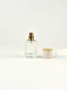 1pc 30ml/50ml/100ml High-End Glass Perfume Spray Bottle, Refillable Perfume Empty Bottle, Portable Travel Container, Home Decor, Fall Decor #Back To School Season
