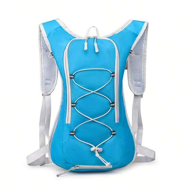 1pc Nylon Contrast Color Lightweight Outdoor Cycling Bag