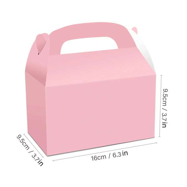 10/20pcs Portable Gift Boxes Wedding Cake Box Birthday Party Welcome Gift Boxes Creative Candy Chocolate Paper Boxes