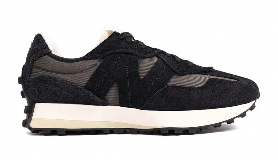 New Balance U327WCH 男士休闲运动鞋 透气缓震 轻便百搭 通勤日常穿着 黑色 U327WCH - 黑色 - 查看 1
