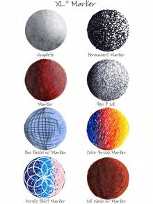 Bloc de papel marcador de la serie XL, semitranslúcido para bolígrafo, lápiz o marcador, plegable, 18 libras, 9 x 12 pulgadas, blanco, hojas (400023336) - 9" x 12" (23 cm x 30 cm) - Ver 2