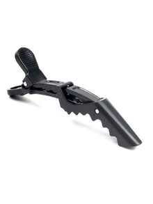 10pcs/6pcs Women Professional Salon Quality Hair Clips, Crocodile Design Wide Tooth Double Hinge, Set, Hair Accessories, Head Accessories, Hair Accessories For Women, Hairpin - Black - View 8