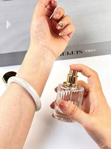 1pc 30ml/50ml/100ml High-End Glass Perfume Spray Bottle, Refillable Perfume Empty Bottle, Portable Travel Container, Home Decor, Fall Decor #Back To School Season