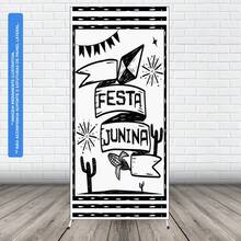 Roman Side Panel Easy To Wear 0.90m X 2.20m June Festival - PLFJN0018 - 查看 2