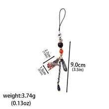 Mặt dây chuyền túi hình quả táo đỏ tình yêu và không gian sâu thẳm thời trang dây đeo điện thoại di động hình trái cây dễ thương cho nam và nữ phụ kiện tiệc tùng quà tặng tốt nhất cho bạn bè và gia đình, móc khóa cặp đôi, mặt dây chuyền túi xách, dây đeo điện thoại di động, mặt dây chuyền túi hoa hồng đỏ quạ đen hạt thời trang dây đeo điện thoại di động hình động vật dễ thương - Nhiều màu - Xem 12
