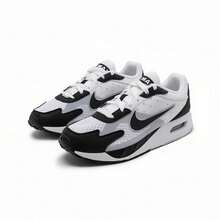 Nike AIR MAX SYSTM SOLO氣墊男士運動鞋訓練緩衝跑步鞋 - 黑與白 - 查看 7