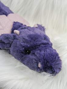38cm Plush Dragon Doll, Dragon Plush Doll, Children's Birthday Party Gift, Decoration, Cupcake Topper, Small Plush Flying Dragon, Sitting Dinosaur Plush Doll - Multicolor - View 9