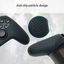 1 Set Of Pro Controller Protective Case + 2 Joystick Caps, Non-Slip Textured Design For Enhanced Gameplay - Multicolor - View 3